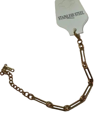 Stainless Steel Chain Link Bracelet