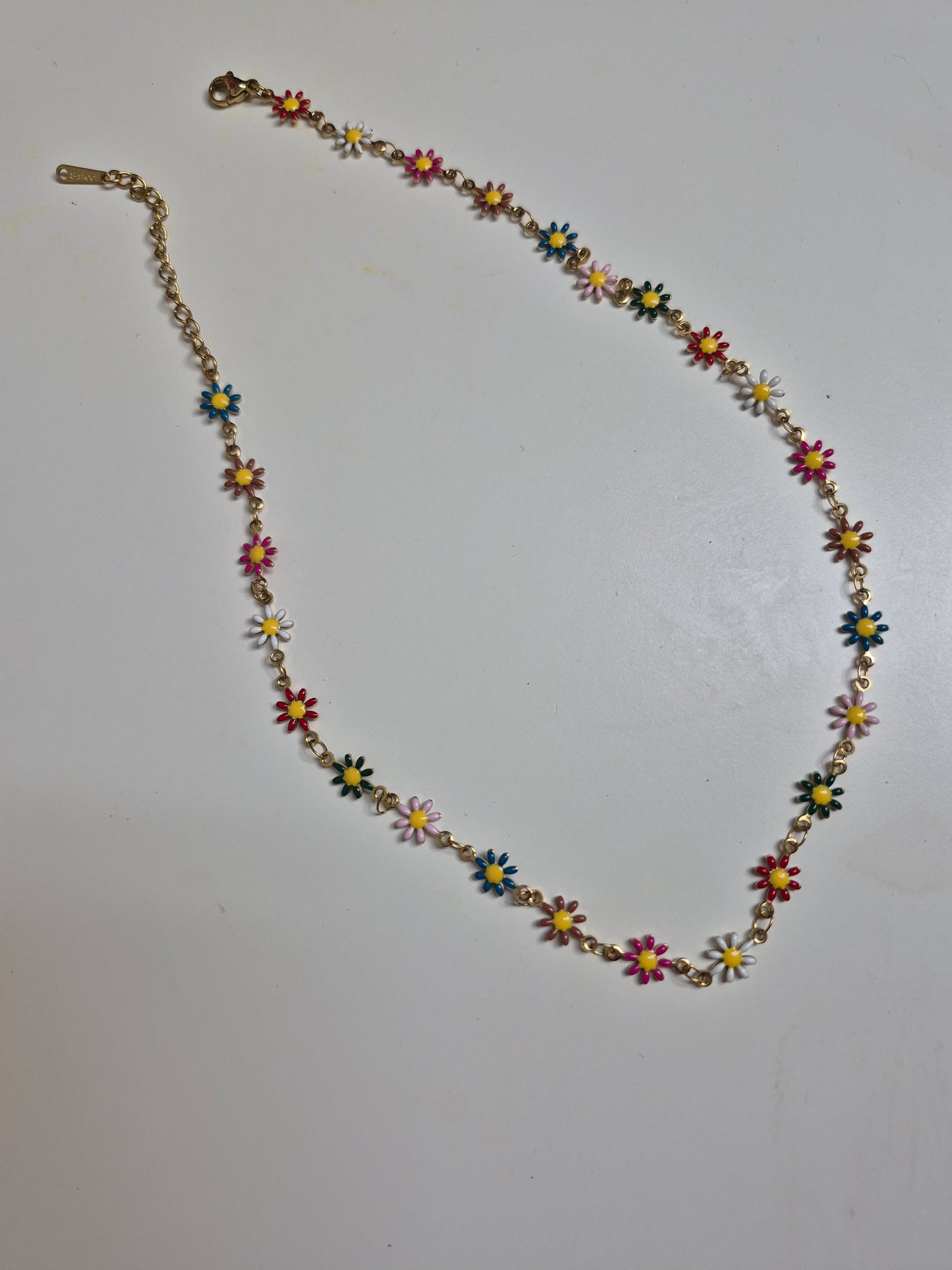Daisy Flower Necklace