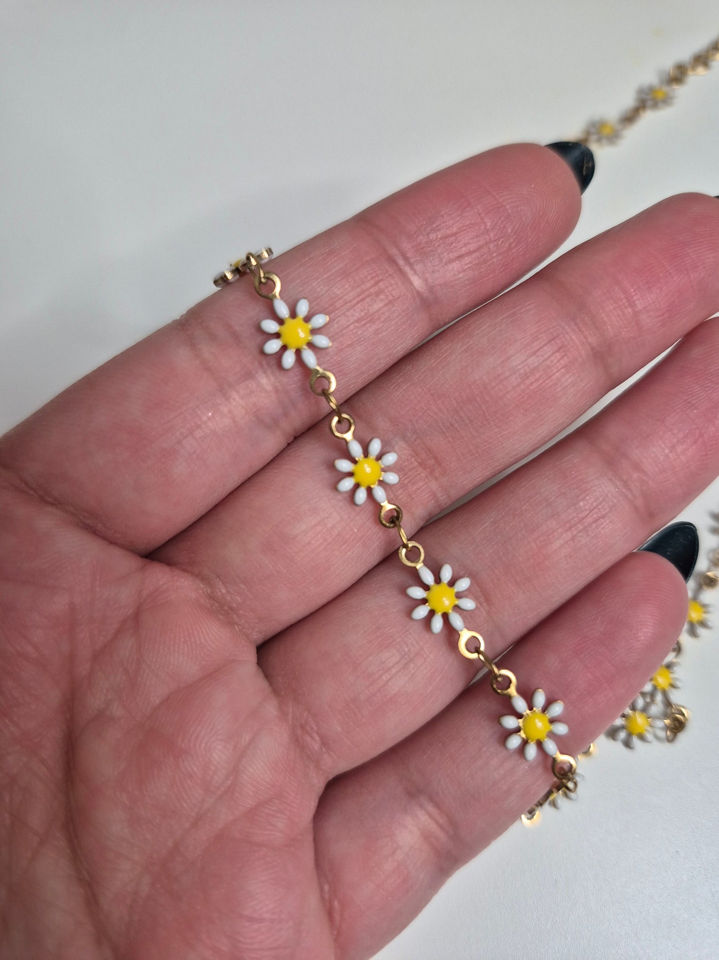 Daisy Flower Necklace