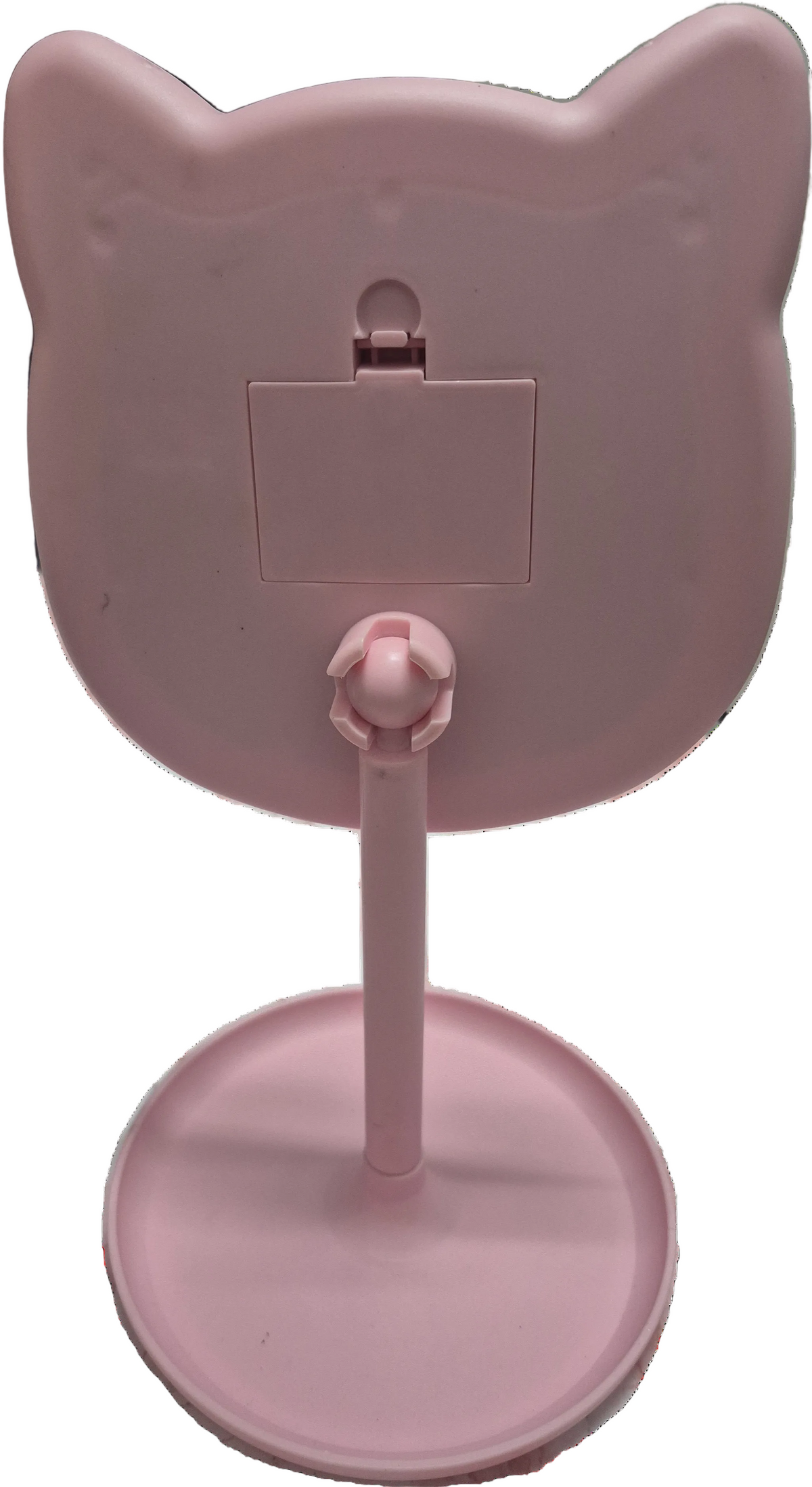 Pink kitty vanity mirror